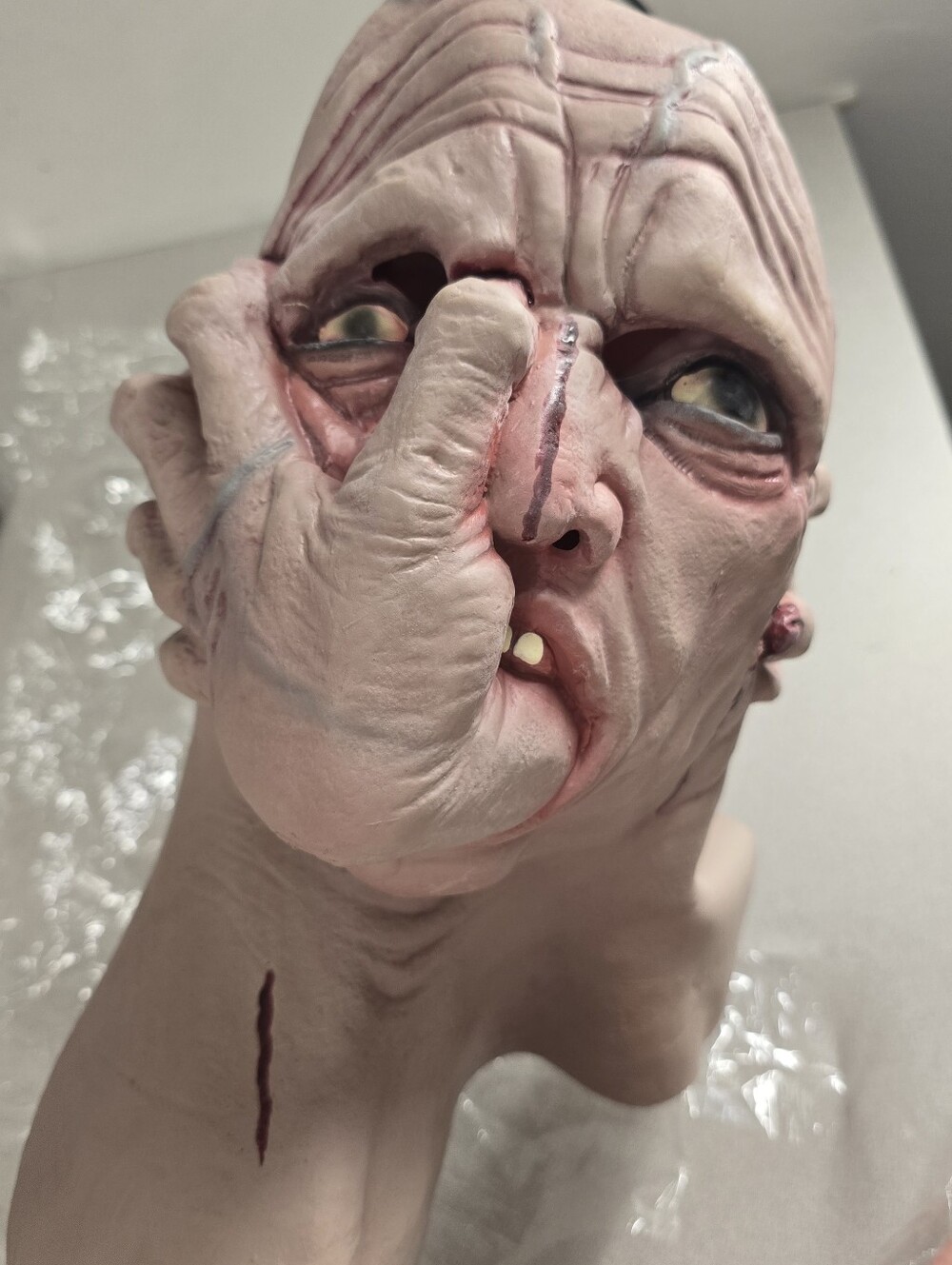 NEW Horror Latex Halloween Mask Creepy Zombie Monster Full Head